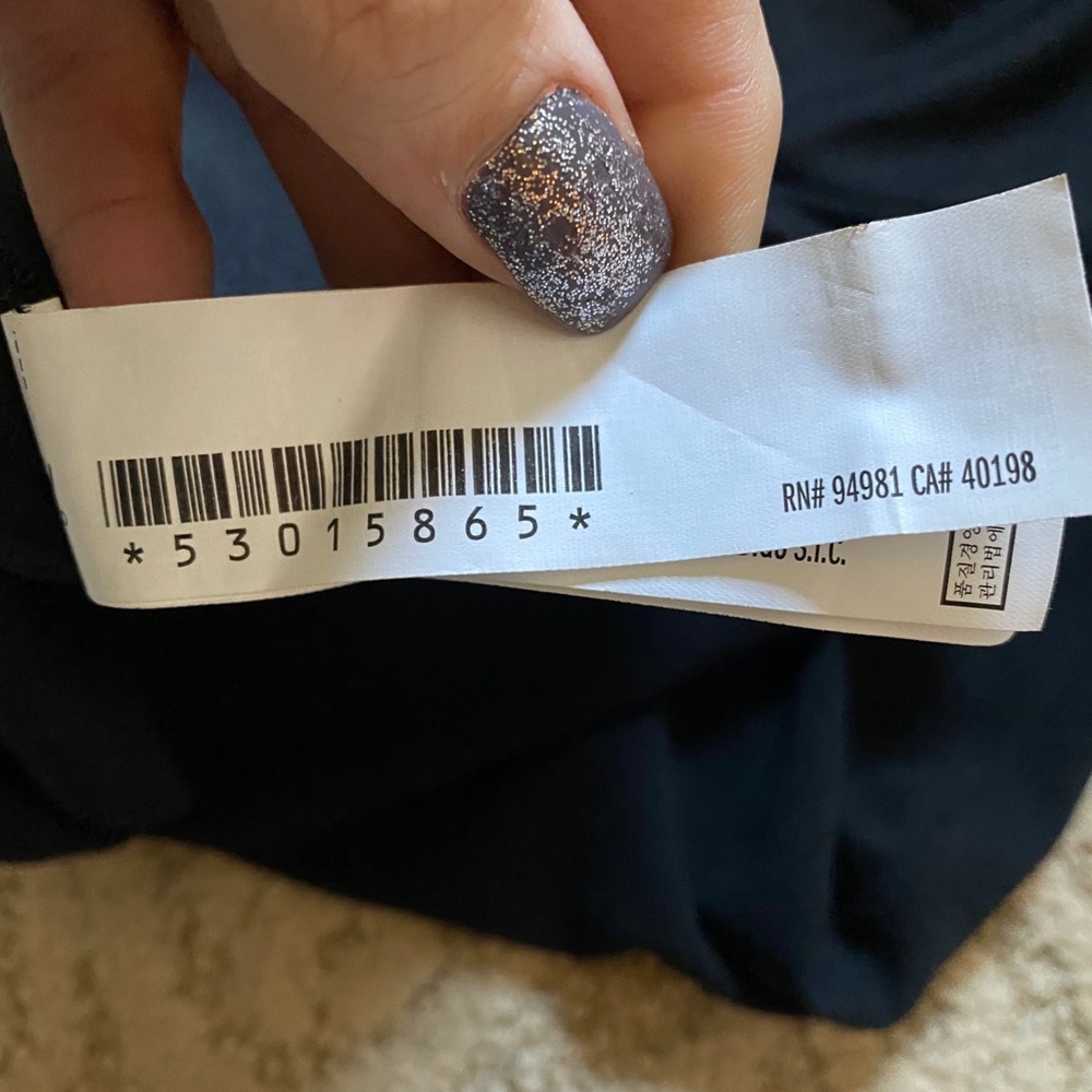 Forever21 dress black w/gold accessories size S - Picture 6 of 6